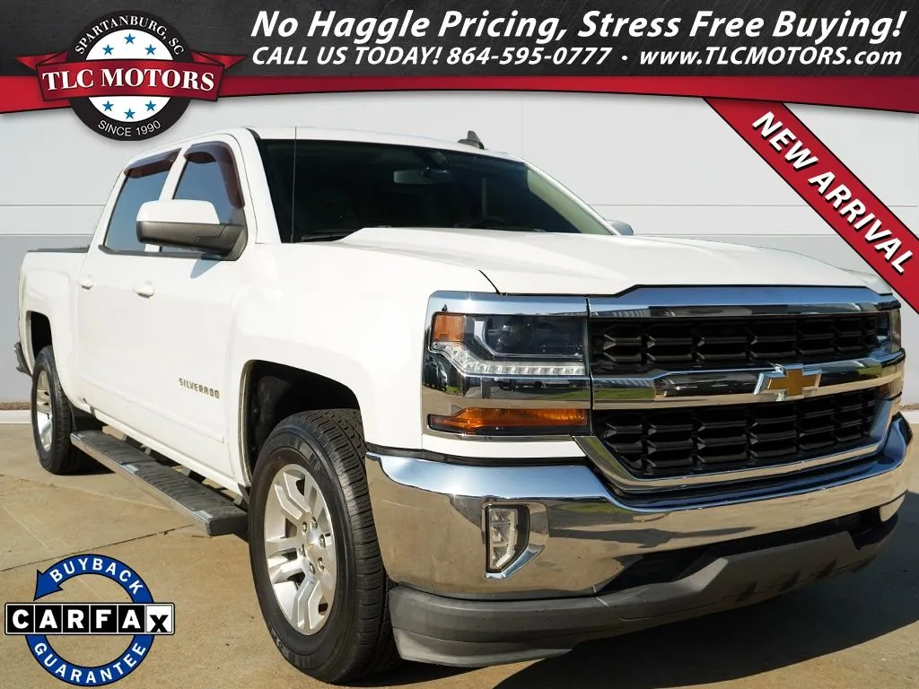 White 2018 Chevrolet Silverado 1500 LT for sale in Moore, SC