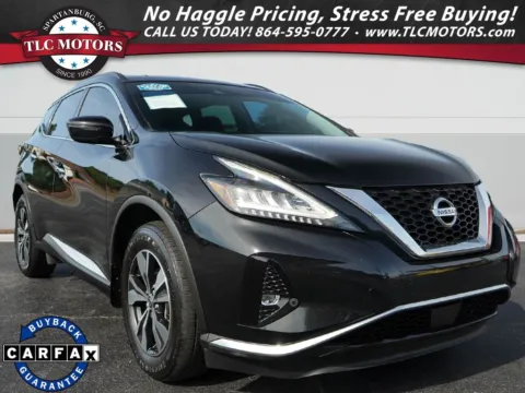 Black 2021 Nissan Murano SV for sale in Moore, SC