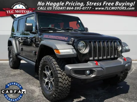 Black 2020 Jeep Wrangler Unlimited Rubicon for sale in Moore, SC