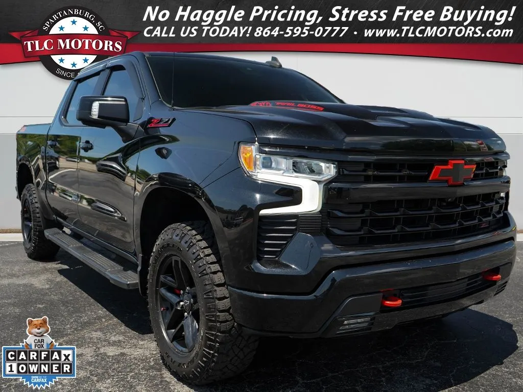 Black 2022 Chevrolet Silverado 1500 LT Trail Boss for sale in Moore, SC