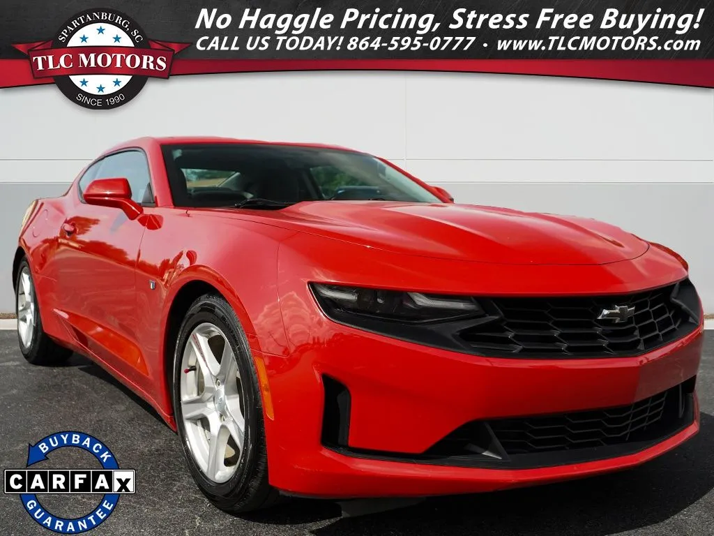 Red 2019 Chevrolet Camaro 1LT for sale in Moore, SC