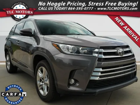 Gray 2019 Toyota Highlander Limited for sale in Moore, SC