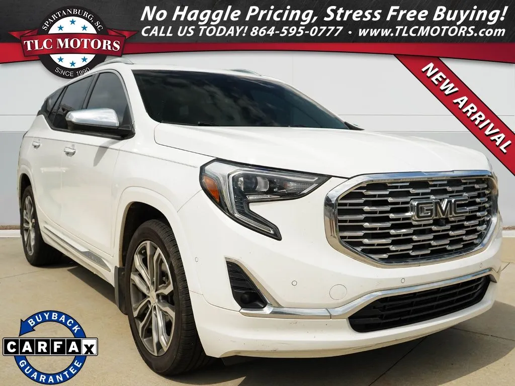 White 2018 GMC Terrain Denali for sale in Moore, SC