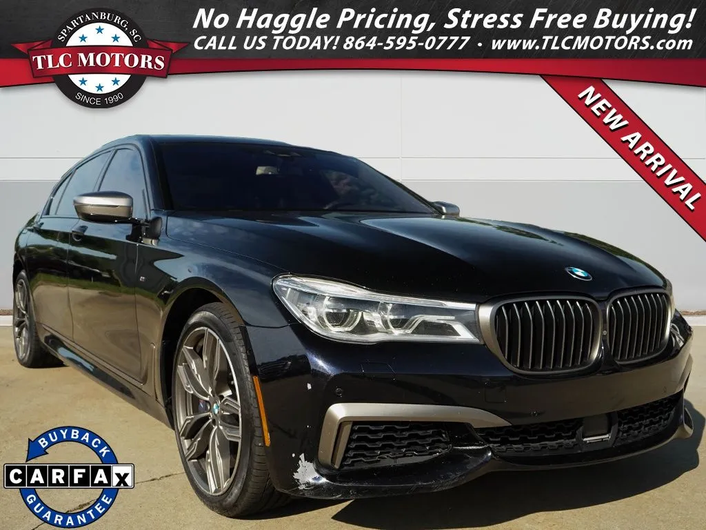 Black 2019 BMW 7 Series M760i xDrive for sale in Moore, SC