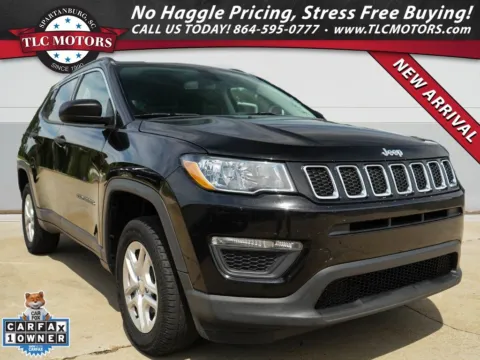 Black 2020 Jeep Compass Sport for sale in Moore, SC