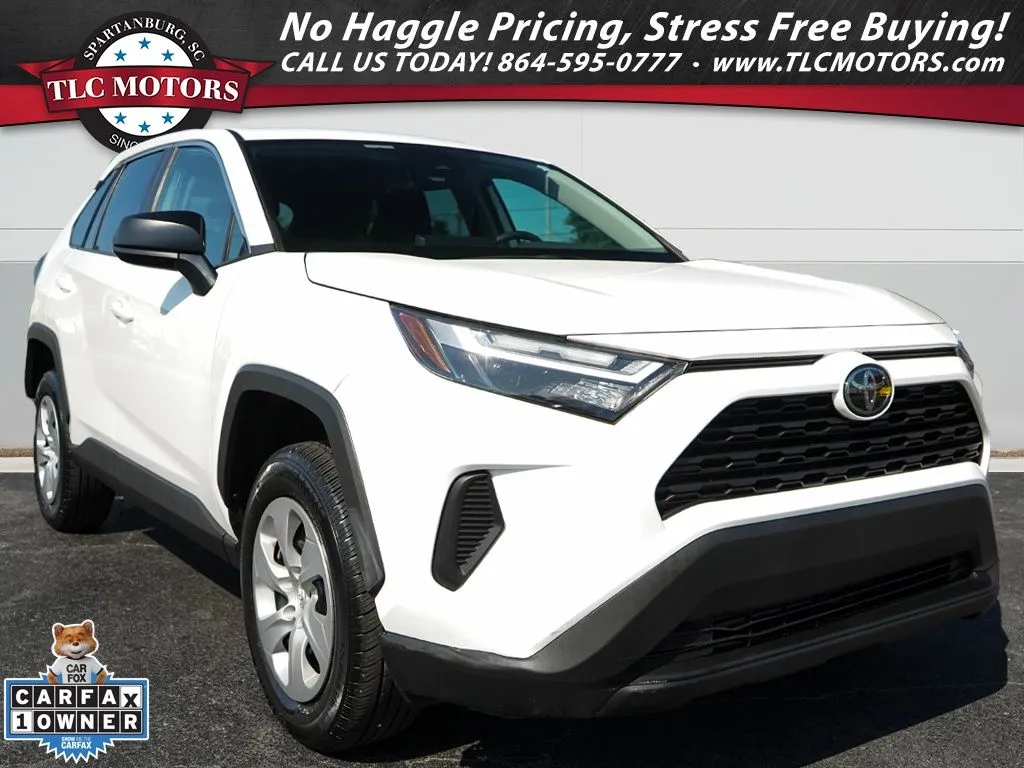 White 2023 Toyota RAV4 LE for sale in Moore, SC