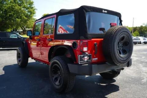 Another view of 2017 Jeep Wrangler Unlimited Sport for sale in Moore, SC at TLC Motors
