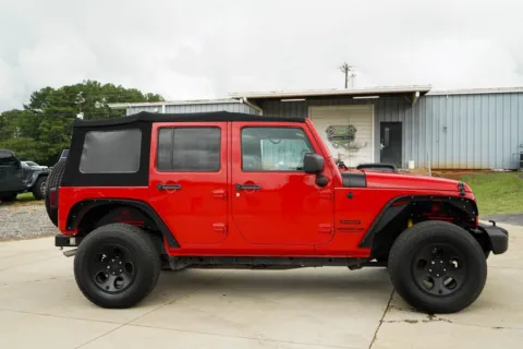Another view of 2017 Jeep Wrangler Unlimited Sport for sale in Moore, SC at TLC Motors