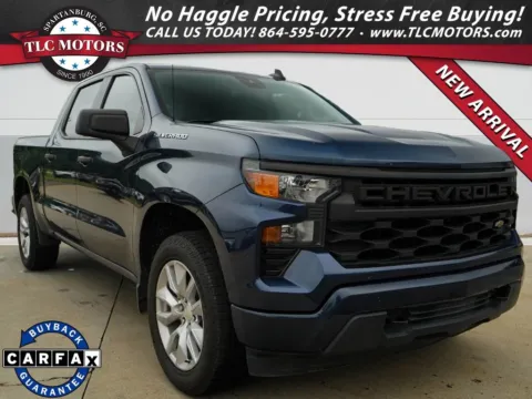 Blue 2022 Chevrolet Silverado 1500 Custom for sale in Moore, SC
