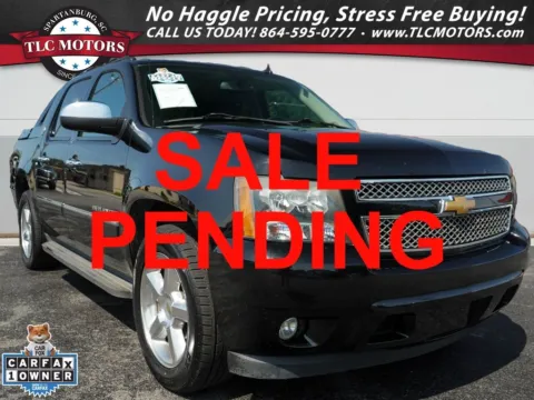 Black 2013 Chevrolet Avalanche 1500 LTZ for sale in Moore, SC