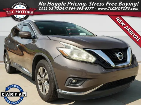 Brown 2015 Nissan Murano SL for sale in Moore, SC
