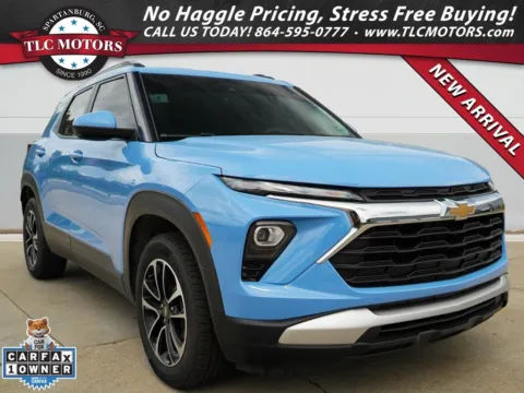 Blue 2024 Chevrolet TrailBlazer LT for sale in Moore, SC