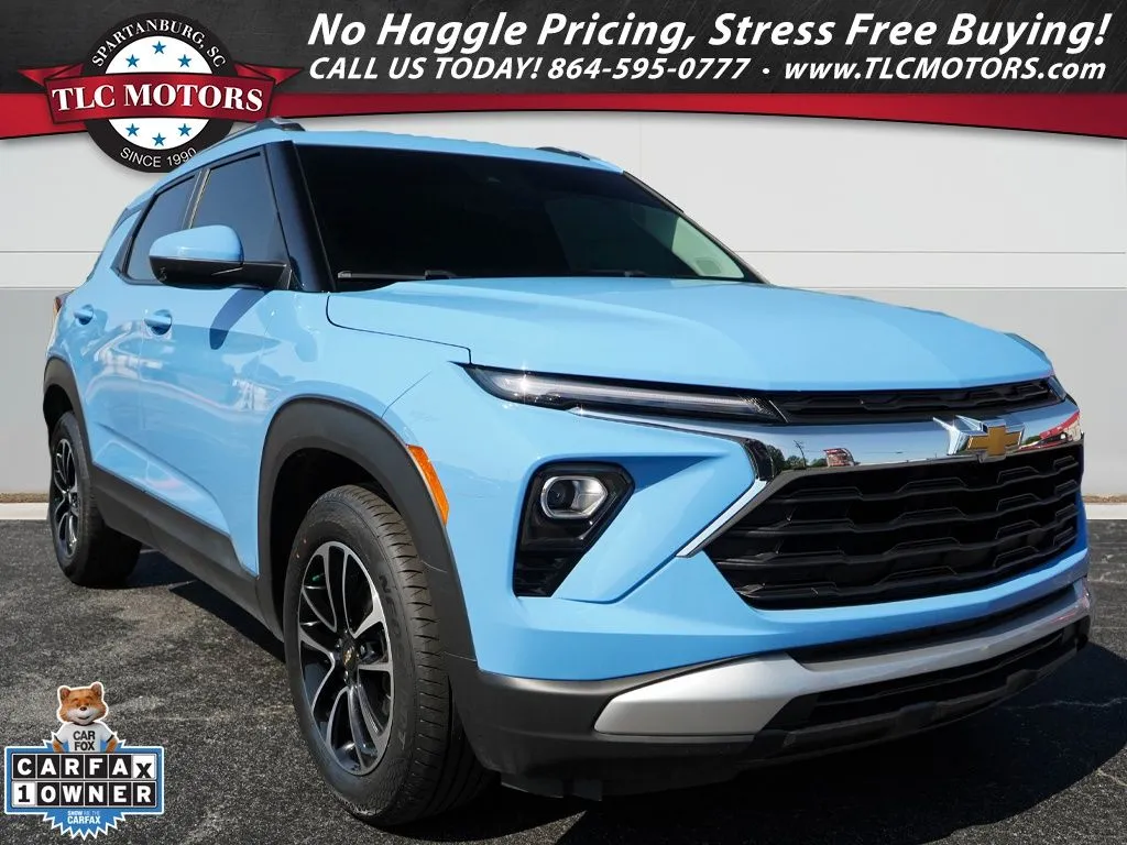 Blue 2024 Chevrolet TrailBlazer LT for sale in Moore, SC