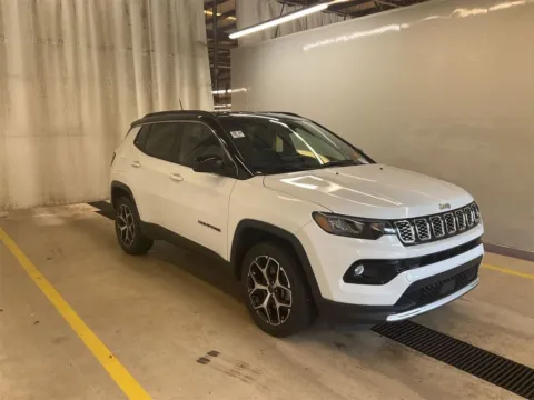 White 2025 Jeep Compass Limited for sale in Moore, SC