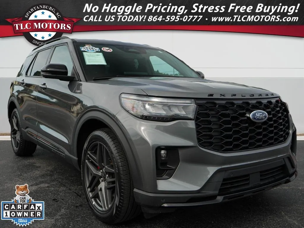 Gray 2025 Ford Explorer ST-Line for sale in Moore, SC