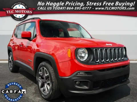 Red 2015 Jeep Renegade Latitude for sale in Moore, SC