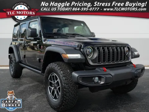Black 2024 Jeep Wrangler Rubicon for sale in Moore, SC