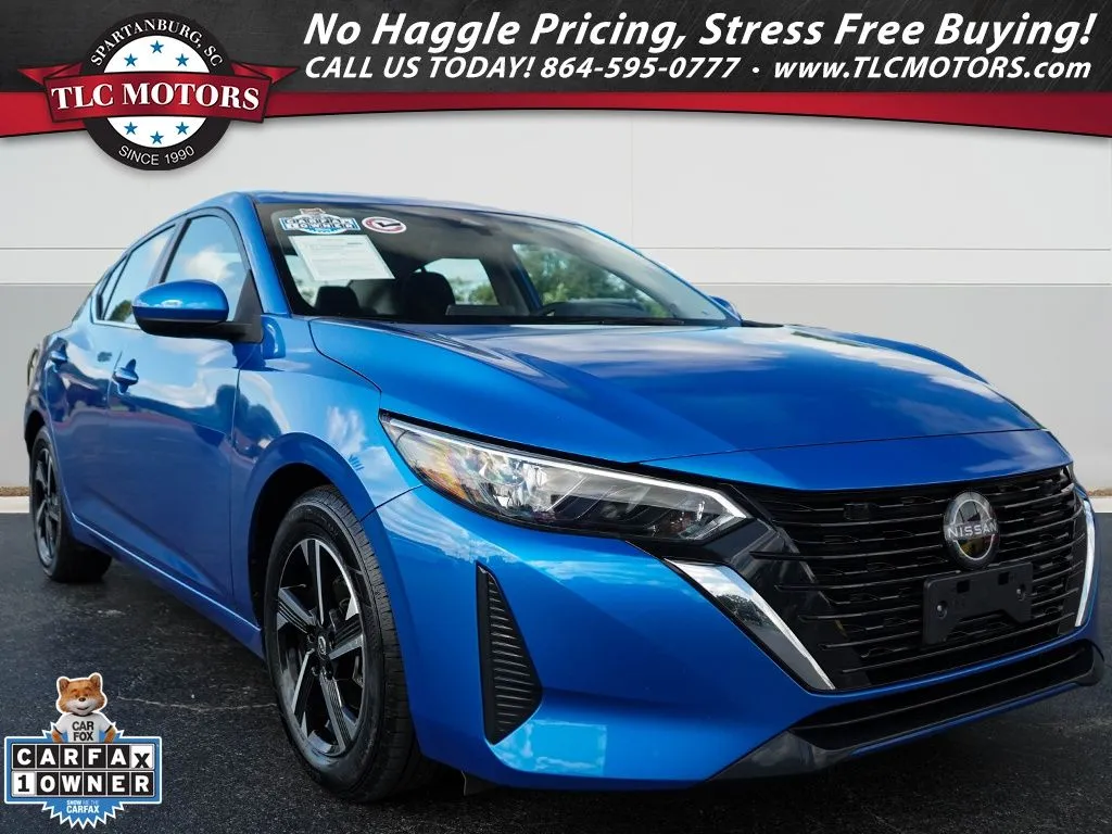 Blue 2025 Nissan Sentra SV for sale in Moore, SC