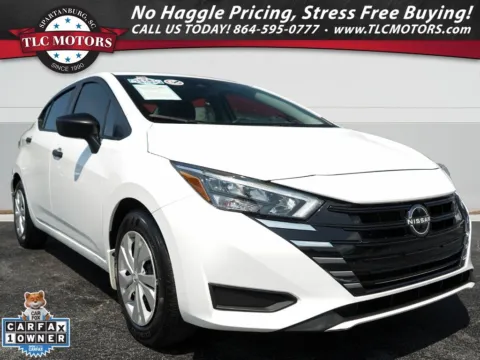 White 2025 Nissan Versa 1.6 S for sale in Moore, SC