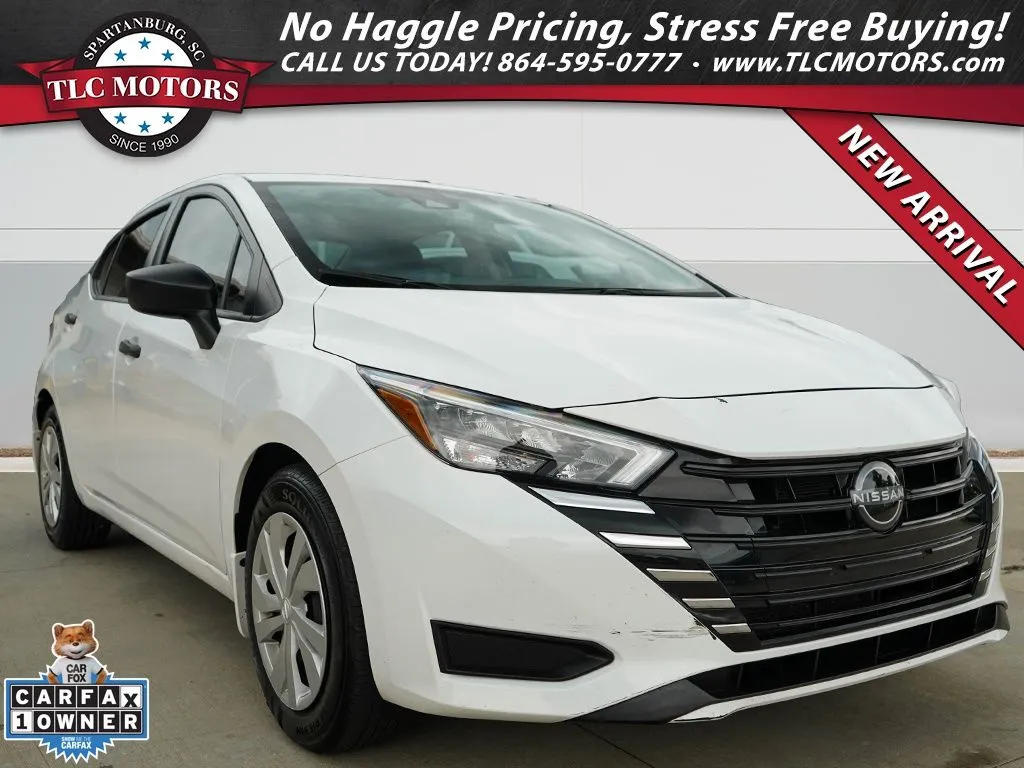 White 2025 Nissan Versa 1.6 S for sale in Moore, SC