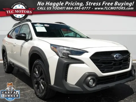 White 2025 Subaru Outback Onyx Edition for sale in Moore, SC
