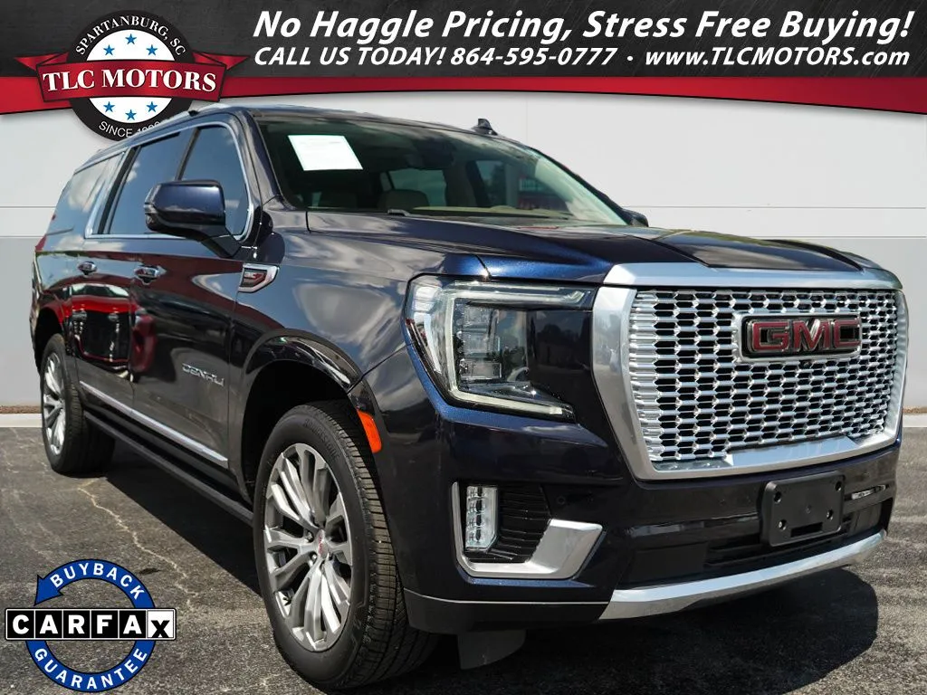Blue 2021 GMC Yukon XL Denali for sale in Moore, SC