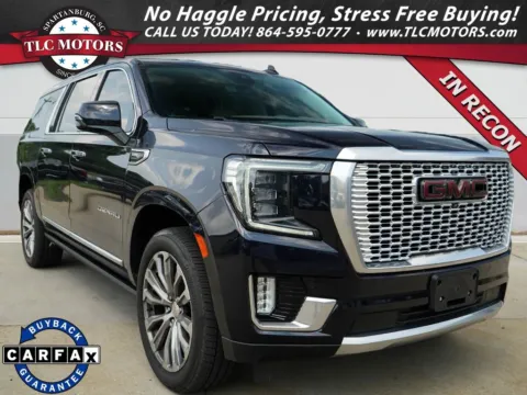 Blue 2021 GMC Yukon XL Denali for sale in Moore, SC