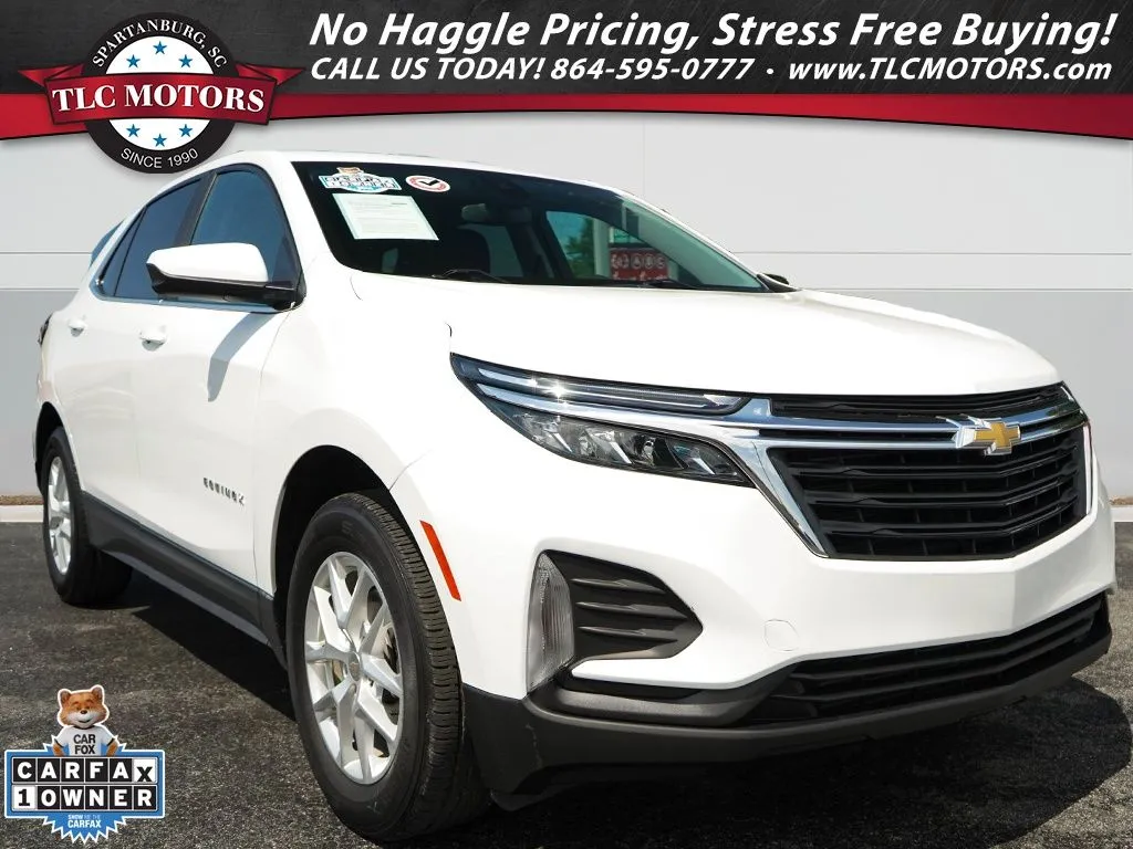 White 2023 Chevrolet Equinox LT for sale in Moore, SC