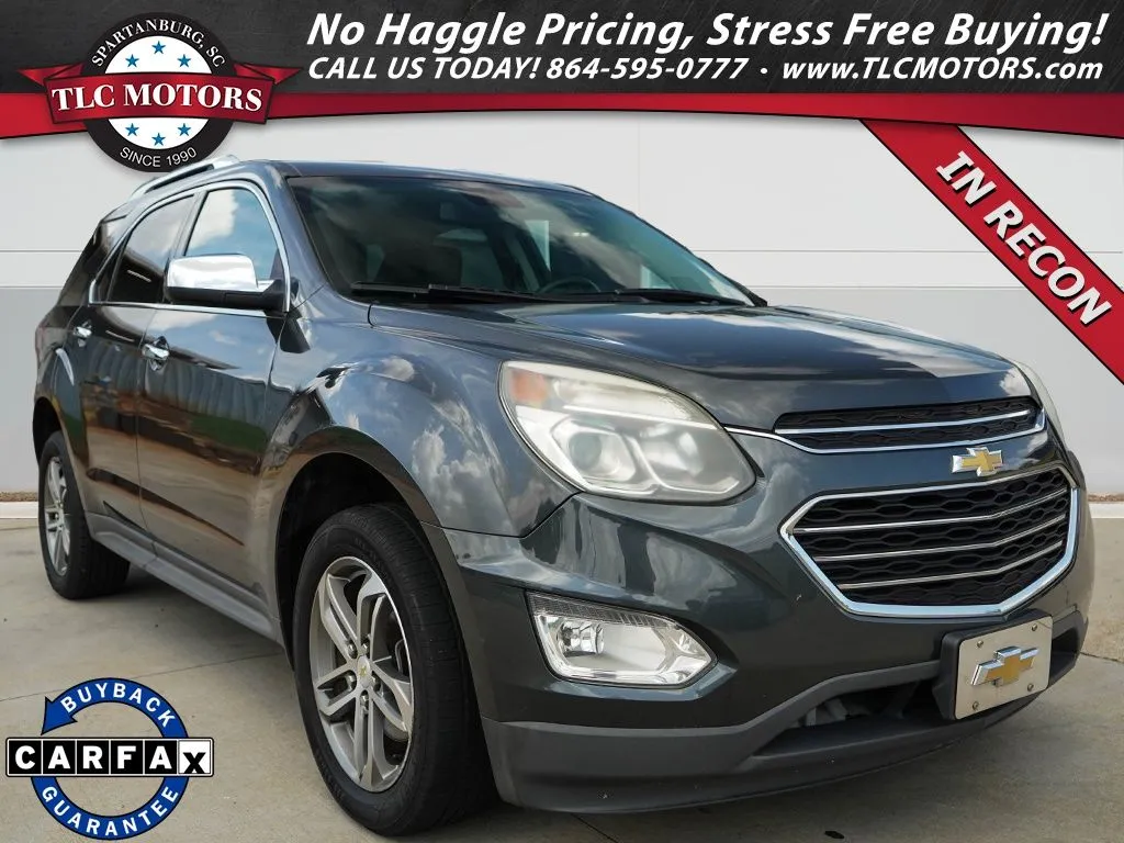 Gray 2017 Chevrolet Equinox Premier for sale in Moore, SC