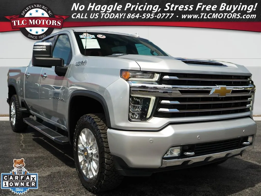 Silver 2022 Chevrolet Silverado 2500 HD High Country for sale in Moore, SC