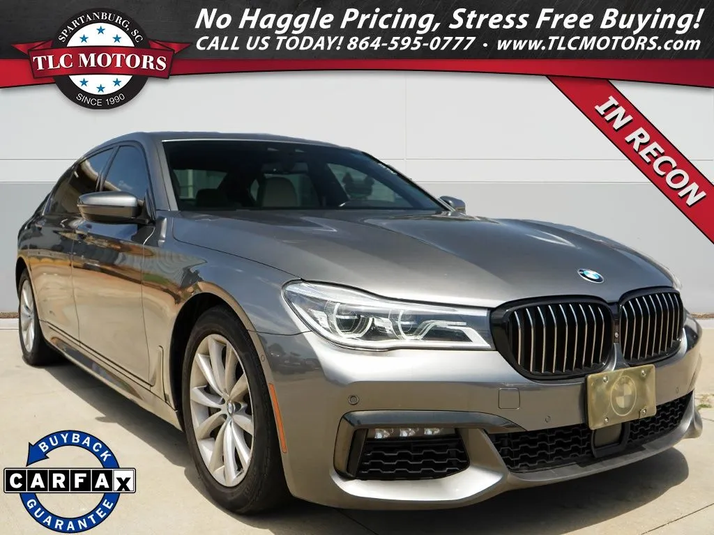 Gray 2019 BMW 7 Series 750i for sale in Moore, SC