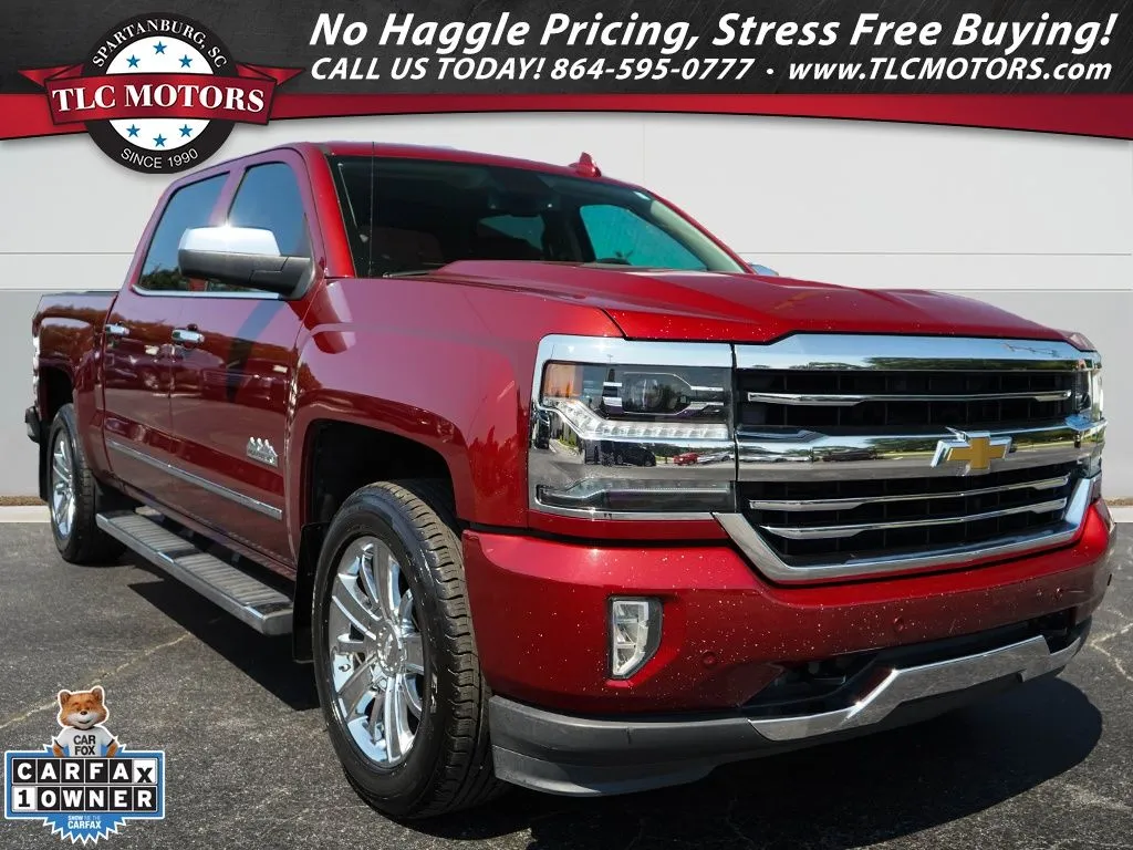 Red 2018 Chevrolet Silverado 1500 High Country for sale in Moore, SC