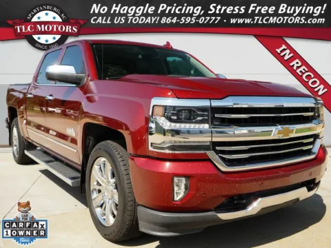 Red 2018 Chevrolet Silverado 1500 High Country for sale in Moore, SC