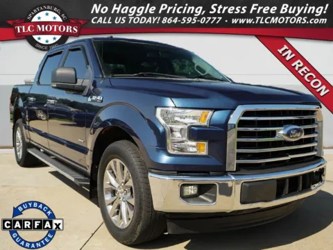 Blue 2017 Ford F-150 XLT for sale in Moore, SC