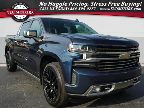 Blue 2021 Chevrolet Silverado 1500 High Country for sale in Moore, SC