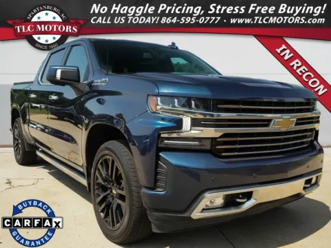 Blue 2021 Chevrolet Silverado 1500 High Country for sale in Moore, SC