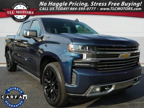 Blue 2021 Chevrolet Silverado 1500 High Country for sale in Moore, SC