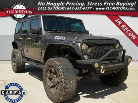 Unknown 2014 Jeep Wrangler Unlimited Sport for sale in Moore, SC
