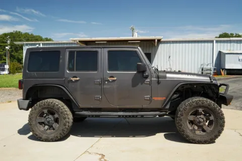 Another view of 2014 Jeep Wrangler Unlimited Sport for sale in Moore, SC at TLC Motors