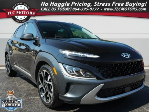 Black 2023 Hyundai Kona Limited for sale in Moore, SC