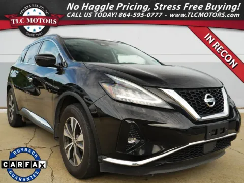 Black 2022 Nissan Murano SV for sale in Moore, SC