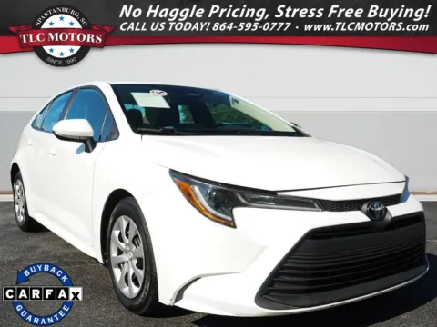 White 2023 Toyota Corolla LE for sale in Moore, SC