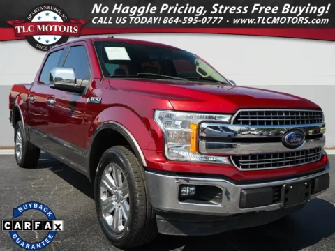 Red 2018 Ford F-150 Lariat for sale in Moore, SC