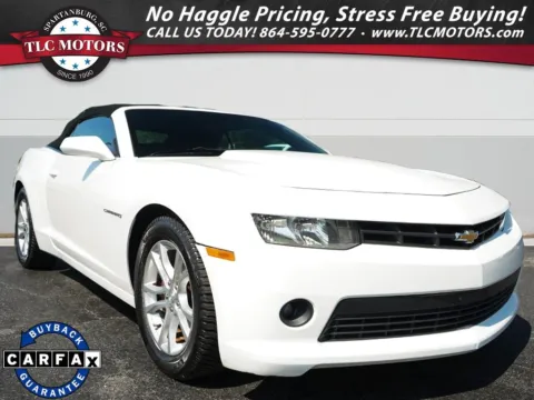 White 2015 Chevrolet Camaro 1LT for sale in Moore, SC