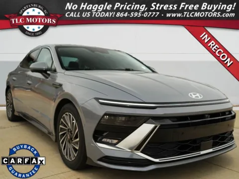 Blue 2024 Hyundai Sonata Hybrid Limited for sale in Moore, SC