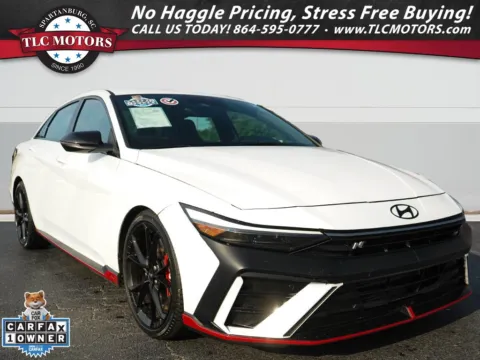 White 2025 Hyundai Elantra N for sale in Moore, SC