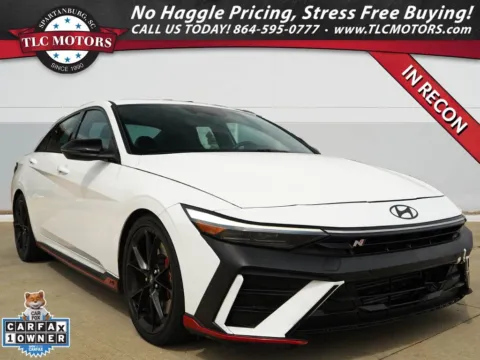 White 2025 Hyundai Elantra N for sale in Moore, SC