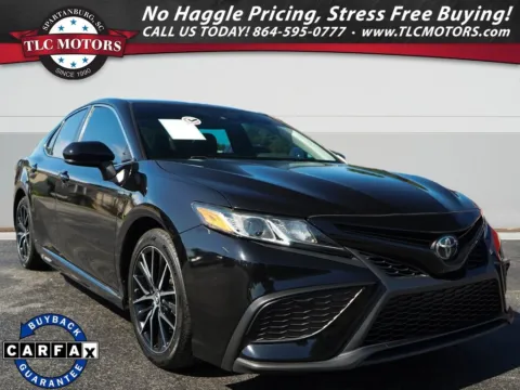 Black 2021 Toyota Camry SE for sale in Moore, SC