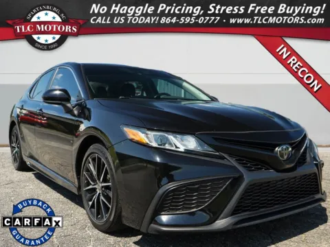 Black 2021 Toyota Camry SE for sale in Moore, SC