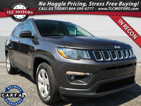 Gray 2020 Jeep Compass Latitude for sale in Moore, SC